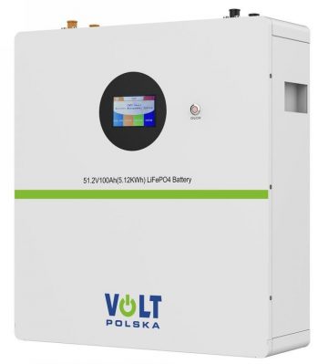 Volt Polska Enerģijas akumulators Ultra-5 51.2V 100Ah 100AVolt Polska Enerģijas akumulators Ultra-5 51.2V 100Ah 100A
