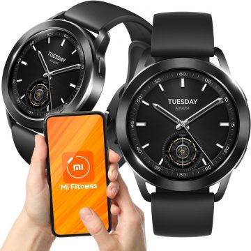 Xiaomi Watch S3 išmanusis laikrodis juodas