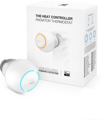 Termostatiskā galva/termostats Siltuma regulators FIBARO FGT-001