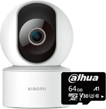 Комплект IP-камеры Xiaomi C200 + карта памяти 64 ГБ Комплект IP-камеры Xiaomi C200 + карта памяти 64 ГБ