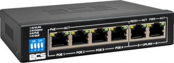 BCS BASIC PoE slēdzis BCS-B-SP04G02GBCS BASIC PoE slēdzis BCS-B-SP04G02G