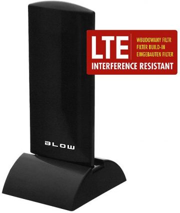 DVB-T paneļa antena BLOW ATD15 aktīva iekštelpu antena DVB-T paneļa antena BLOW ATD15 aktīva iekštelpu antena