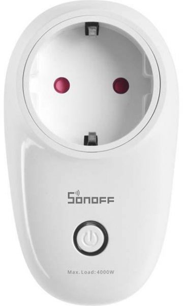 Sonoff viedā Wi-Fi rozete S26R2TPF-DE (F tips) Sonoff viedā Wi-Fi rozete S26R2TPF-DE (F tips)