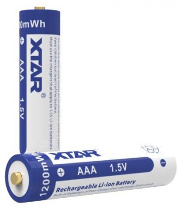R03 / AAA 1,5 V Xtar 750 mAh laetavad akud (4 tk) koos kaitsega R03 / AAA 1,5 V Xtar 750 mAh laetavad akud (4 tk) koos kaitsega