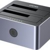 Y-3026GY01-EU Станция клонирования дисков Unitek 2 x SATA 2,5"/3,5" USB 5 Гбит/с Y-3026GY01-EU Станция клонирования дисков Unitek 2 x SATA 2,5"/3,5" USB 5 Гбит/с