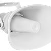HQM-ZT151A 15W RCA White aktīvā raga skaļruņa skaļrunis