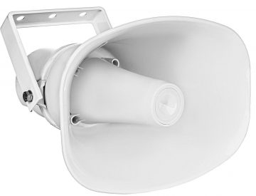 HQM-ZT151A 15W RCA White aktīvā raga skaļruņa skaļrunisHQM-ZT151A 15W RCA White aktīvā raga skaļruņa skaļrunis