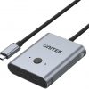 D1078A Unitek USB-C 4K dvikryptis jungiklis
