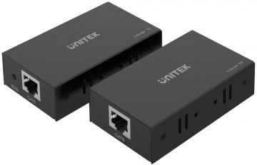 Удлинитель HDMI Unitek 60M через Ethernet V100AU Удлинитель HDMI Unitek 60M через Ethernet V100A