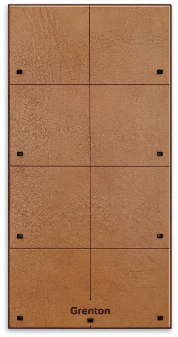 Skārienjūtīgais panelis SMART PANEL 8B gaišā āda Grenton