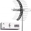 Spacetronik Ares UHF+VHF LTE 5G DVB-T2 tīkla antena Spacetronik Ares UHF+VHF LTE 5G DVB-T2 tīkla antena