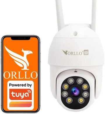 Уличная IP-камера Orllo TZ5 Tuya с разрешением 5 Мп и 4G SIM