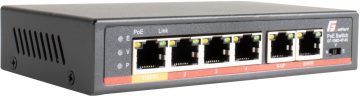 GETFORT POE SWITCH 4FE x POE + 2FE UPLINK 65W