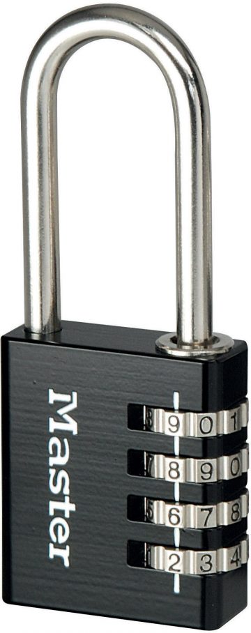Master Lock ilgas kombinuotas raktas 7640EURDBLKLH Master Lock ilgas kombinuotas raktas 7640EURDBLKLH