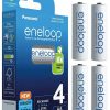 AA / R6 Panasonic Eneloop 2000mAh BK-3MCDE/4BE rechargeable batteries (blister with 4 batteries).