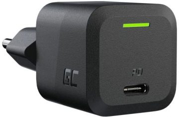 Green Cell POWERGAN 33W 1xUSB-C CHARGC06 tinklo įkroviklis Green Cell POWERGAN 33W 1xUSB-C CHARGC06 tinklo įkroviklis