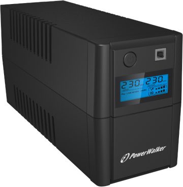UPS avārijas elektroapgāde PowerWalker VI 650 SHL