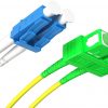 OPTISKĀS ŠĶIEDRAS SAVIENOJUMA AUKLA SM 3M DUPLEKSS 9/125, SC/APC-LC/UPC 3MM