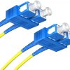 SM SC/UPC-SC/UPC DUPLEX FIBRE PATCHCORD 10m