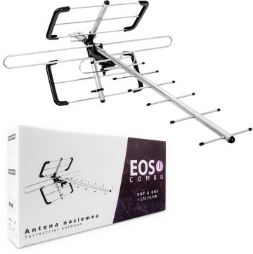 DVB-T/T2 antena Spacetronik EOS L Combo Black (pasīvā)DVB-T/T2 antena Spacetronik EOS L Combo Black (pasīvā)