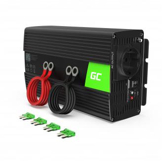 Green Cell 24V / 230V 1000W/2000W SINUSOIDA KONVERTERIS INV18Green Cell 24V / 230V 1000W/2000W SINUSOIDA KONVERTERIS INV18