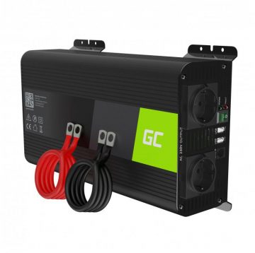Green Cell PRO 12V / 230V 1000W/2000W SINUSOIDA KONVERTERIS INVGC09 Green Cell PRO 12V / 230V 1000W/2000W SINUSOIDA KONVERTERIS INVGC09