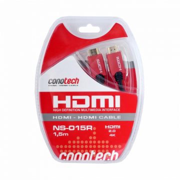 Conotech Hdmi kabelis NS-015R ver. 2.0 - 1.5mConotech Hdmi kabelis NS-015R ver. 2.0 - 1.5m