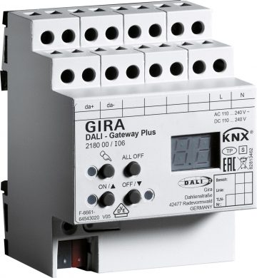 GIRA DALI Plus KNX vārtejas 218000