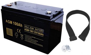 Volt Polska AGM 12V 100Ah akumulators