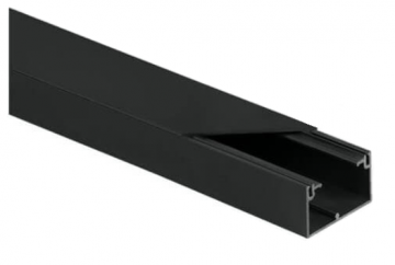 Vairāki elektroinstalācijas līstes kpl. BLACK CLS 40x25 2m (PACK OF 10)