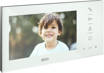 ACO GLASS-PRO-7 WH Familio COMO PRO 7 collu monitorsACO GLASS-PRO-7 WH Familio COMO PRO 7 collu monitors