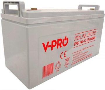 Volt Polska Gel VPRO Solar 12V 140Ah akumulatorsVolt Polska Gel VPRO Solar 12V 140Ah akumulators