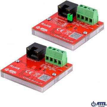 ATTE ETH10-2wire-SET pārveidotāju komplektsATTE ETH10-2wire-SET pārveidotāju komplekts