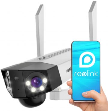 Reolink DUO WiFi IP kamera ar 4 MP dubulto objektīvu