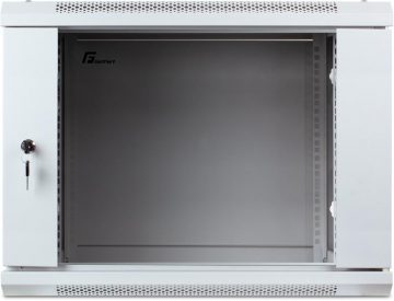 GETFORT ECO v2 19 collu statīvs 9U 600X450, piekaramais, pelēksGETFORT ECO v2 19 collu statīvs 9U 600X450, piekaramais, pelēks