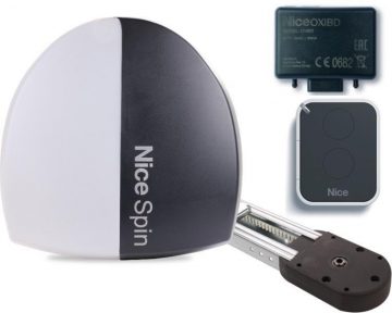 NICE SPIN 23 garažo vartų komplektas NICE SPIN 23 garažo vartų komplektas