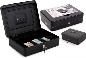 RED EAGLE BOX-300 metāla naudas kaste