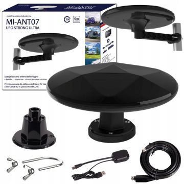 DVB-T2 antena Mistral MI-ANT07 UFO - BLACKDVB-T2 antena Mistral MI-ANT07 UFO - BLACK