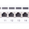 PATCH PANELIS FTP CAT.6 24 PORTI PELĒKS PGF-6FTP24-B6-G GETFORT
