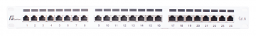 PATCH PANELIS FTP CAT.6 24 PORTI PELĒKS PGF-6FTP24-B6-G GETFORT