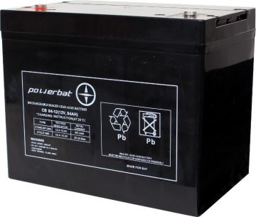 Аккумулятор AGM Powerbat 12 В 84 А·ч Аккумулятор AGM Powerbat 12 В 84 А·ч