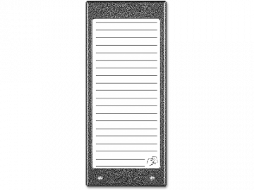 ACO CDN-17NACC GR Illuminated subscriber list panel (approx. 17 entries) ACO CDN-17NACC GR Illuminated subscriber list panel (approx. 17 entries)