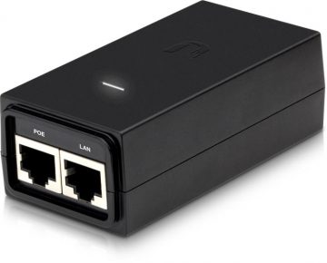 Адаптер питания UBIQUITI POE 48 В 500 мА (POE-48-24 Вт) Адаптер питания UBIQUITI POE 48 В 500 мА (POE-48-24 Вт)