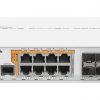 MIKROTIK MARŠRUTĒŠANAS PLATE CRS112-8P-4S-IN POE