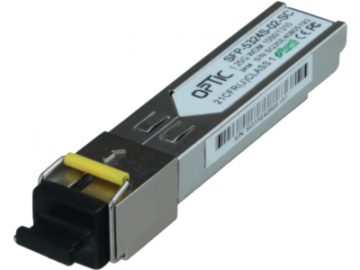 Модули SFP WDM 1,25 Гбит/с, SC SM, 10 дБ (3 км) TX1550/RX1310