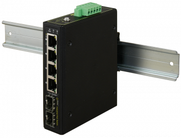 Rūpnieciskais komutators ISFG64 PULSAR (4xPoE, 2xSFP)