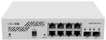 MIKROTIK MARŠRUTĒŠANAS PLATI CSS610-8G-2S+IN
