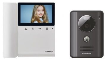 COMMAX VIDEO DOOR PHONE CDV-43K2/DRC-4G 4,3" DARK GREY