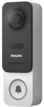 Bezvadu video durvju zvans ar WiFi PHILIPS WelcomeEye Link
