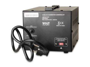 Transformators VOLT POLSKA 230V/110V 2000VA